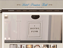 Tablet Screenshot of hotel-fink.de